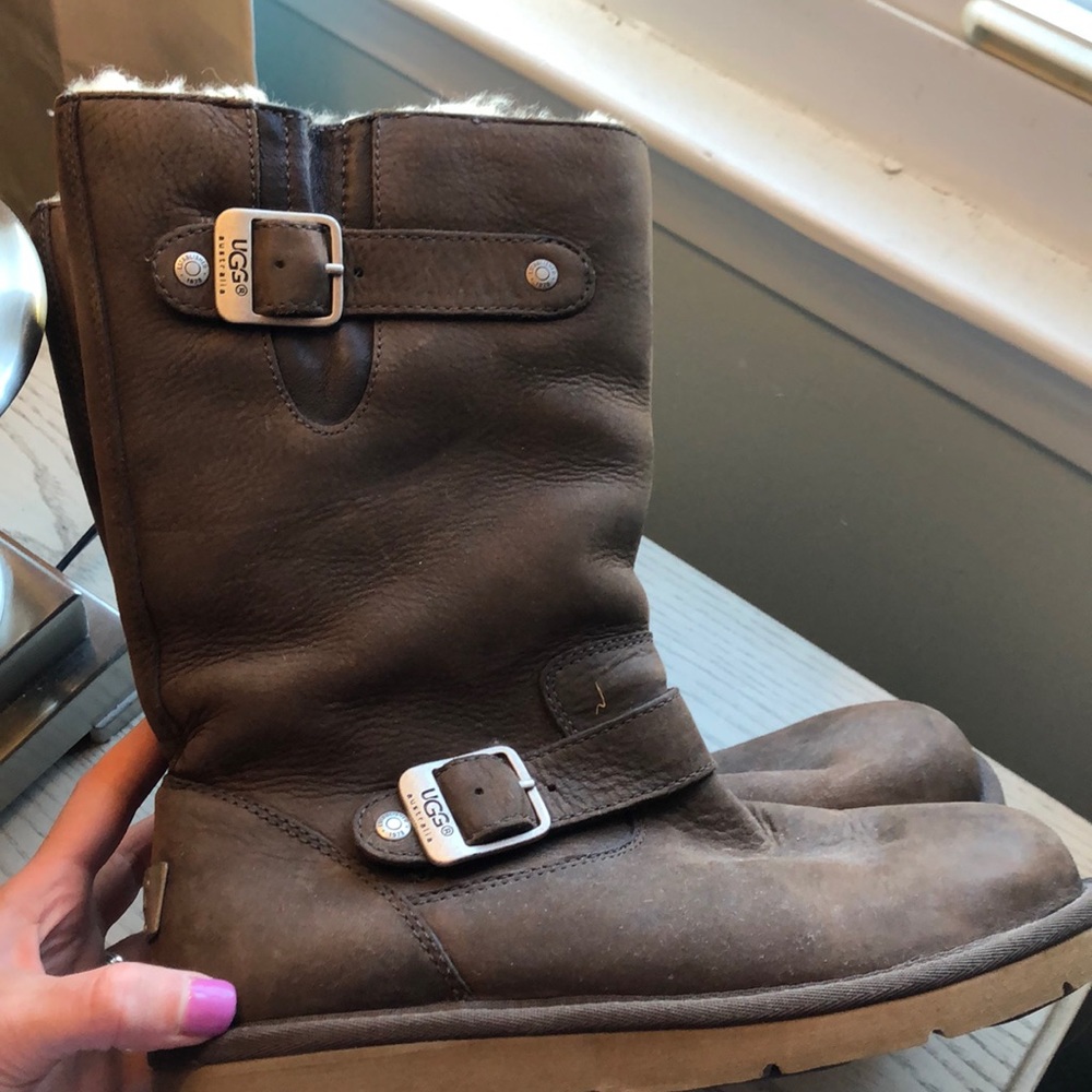 UGGS brown leather